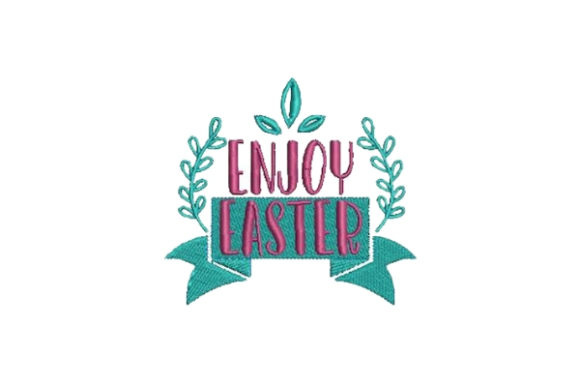 A Seasoned Designer's Take on the 'Enjoy Easter' Embroidery File