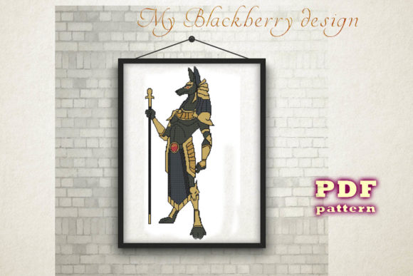 Anubis Cross Stitch Pattern Review for Business Merchandise