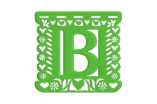 Papel Picado Alphabet B: A Boutique Sweatshirt Embroidery Review
