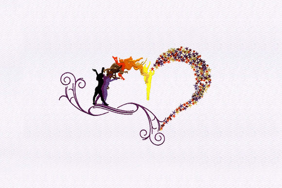 Starry Heart: A Detailed Review for Gift and Product Embroidery