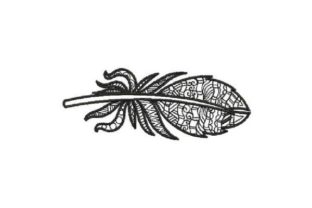 The Feather Black Pattern: A Designer's Review for Business Merch