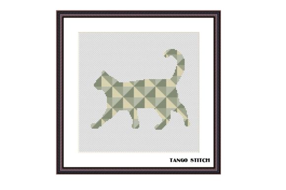 Walking Cat Cross Stitch: A Designer's On-Hoop Review